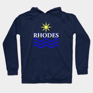 RHODES-Greece Sun Water Hoodie